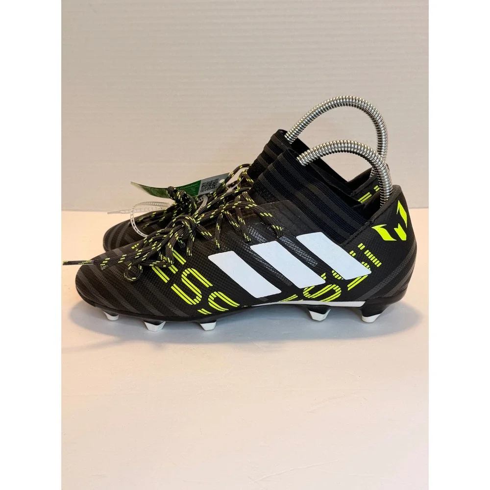 Adidas Nemeziz Messi 17.3 FG Soccer Cleats Mens 6.5 Black Yellow New BY2413